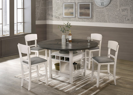 Conner Chalk Grey Ctr Height Set