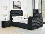 Natalia Bed W/Fireplace,Tv Lift Bk