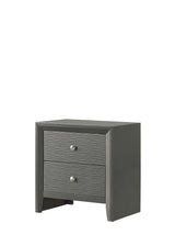 Denker Gunmetal Bedroom Group nightstand