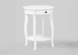 Jacie Chairside Table White