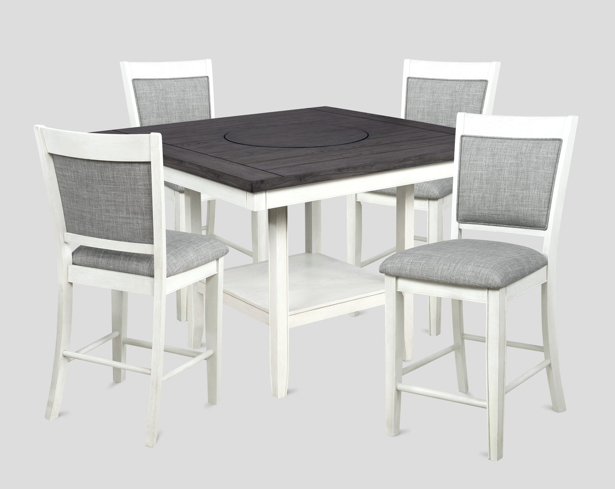 Fulton Chalk Grey Counter Height