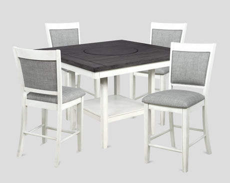 Fulton Chalk Grey Counter Height
