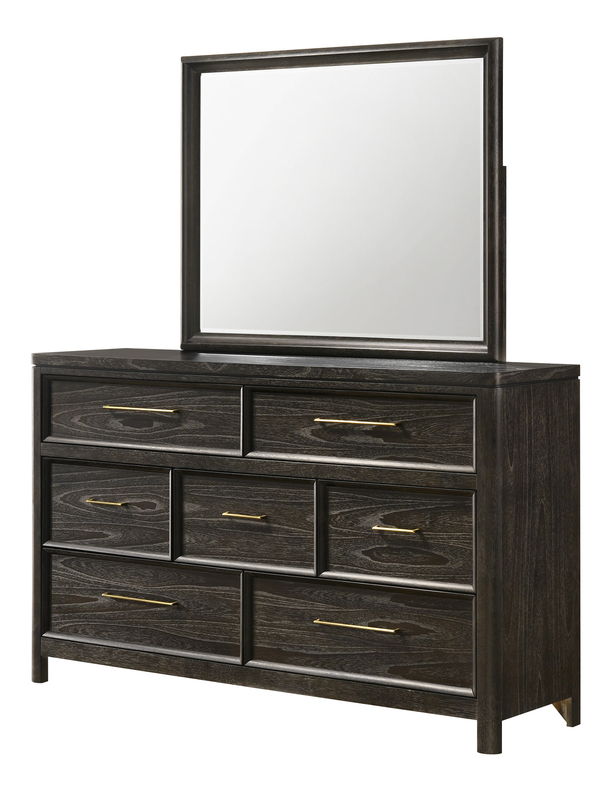 Number dresser and mirror