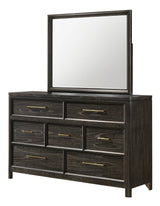 Number dresser and mirror