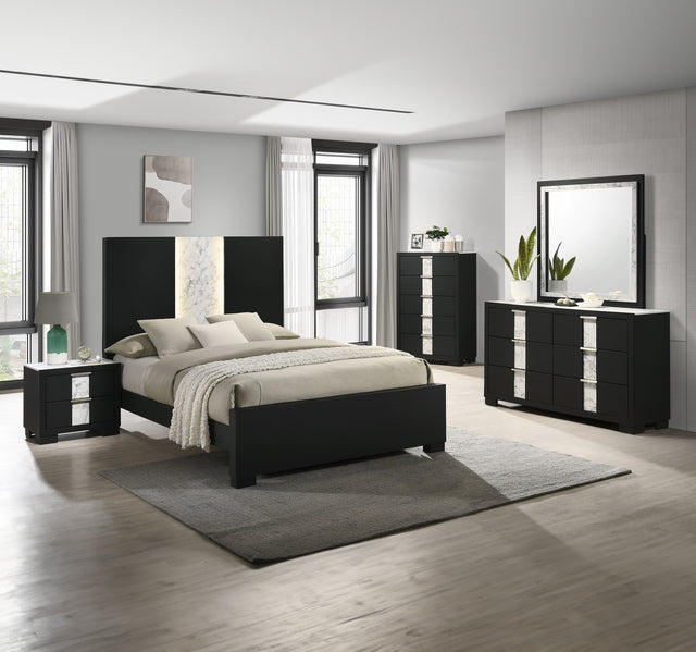 Rangley Black Bedroom Set