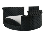 Voltare Fireplace/Tv Lift Bed Black