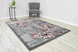 Premium Area Rug 6001 Red