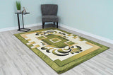 Premium Area Rug 6008 Green