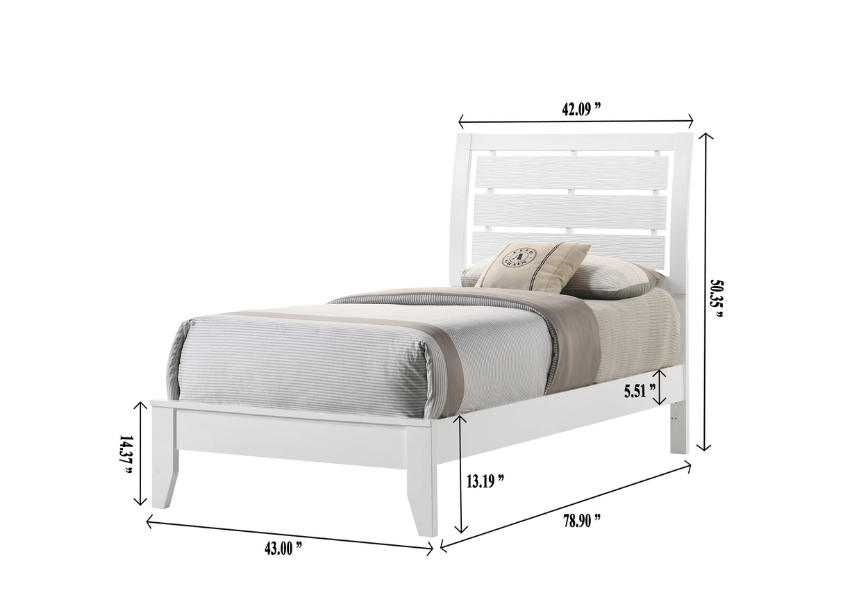 Evan White Bedroom Group