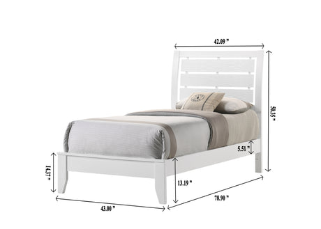 Evan White Bedroom Group
