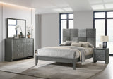 Denker Gunmetal Bedroom Group set