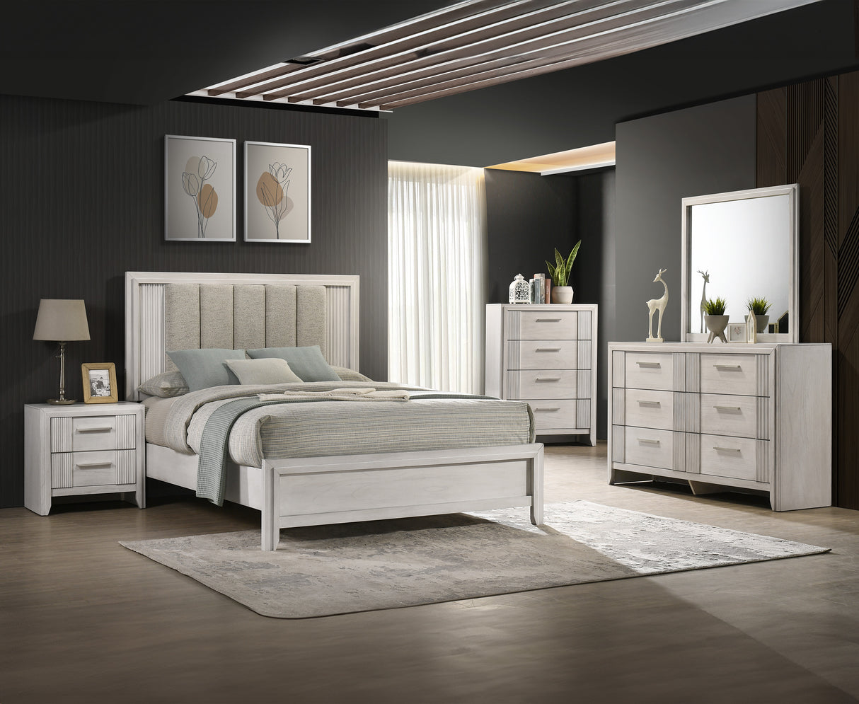 Carlton Bedroom Group White