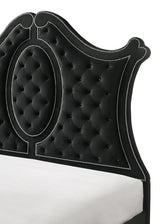 Cameo Panel Bedroom Group - Black