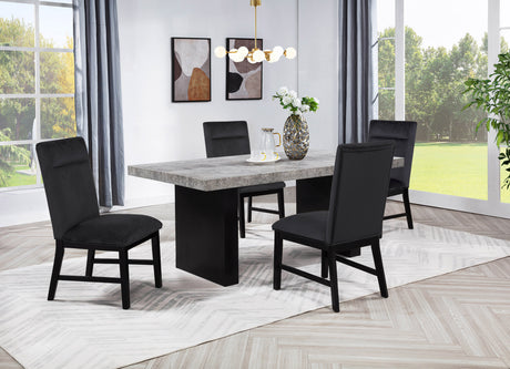 Sebastian Dining Set Black