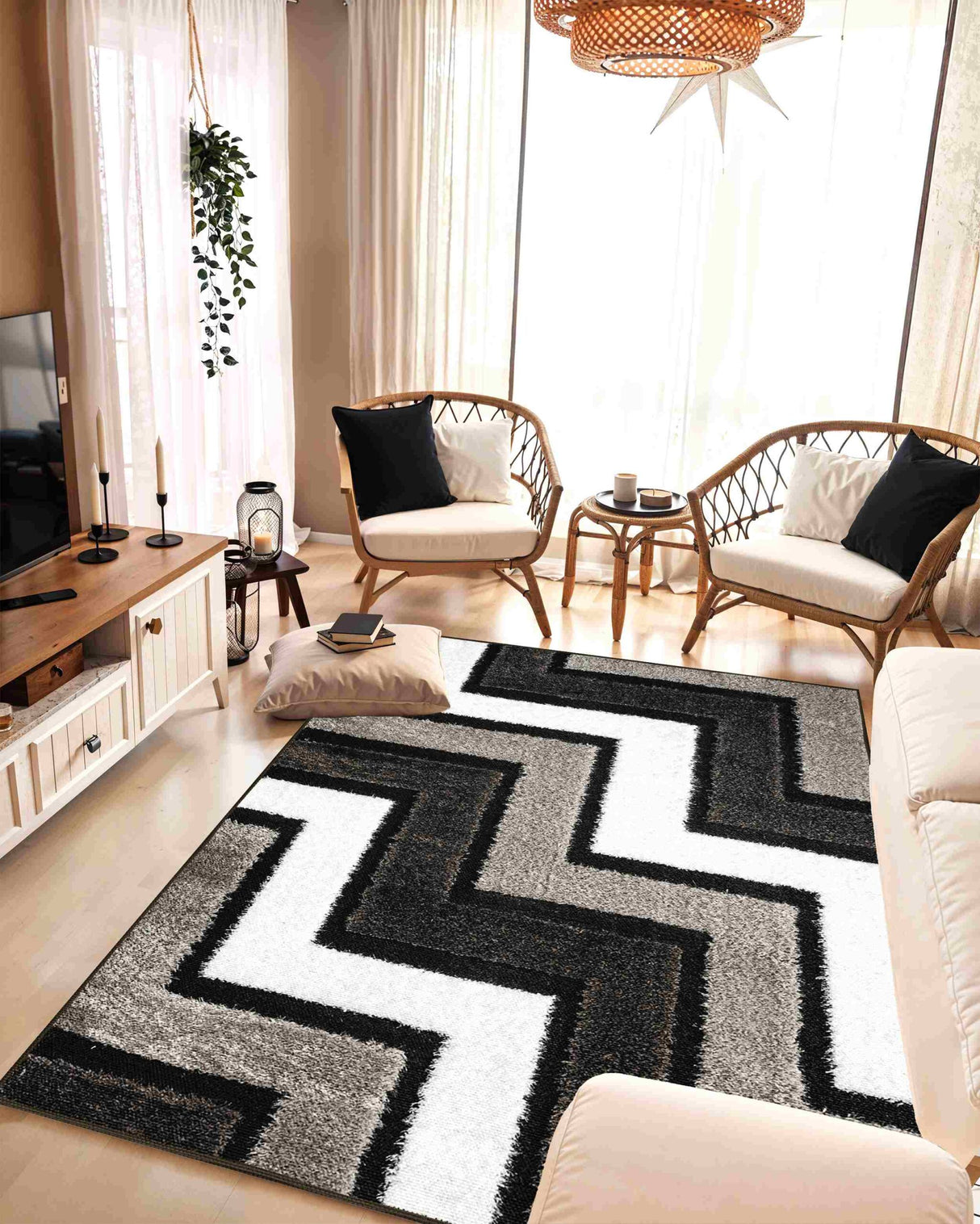 5d Shaggy Area Rug 6410