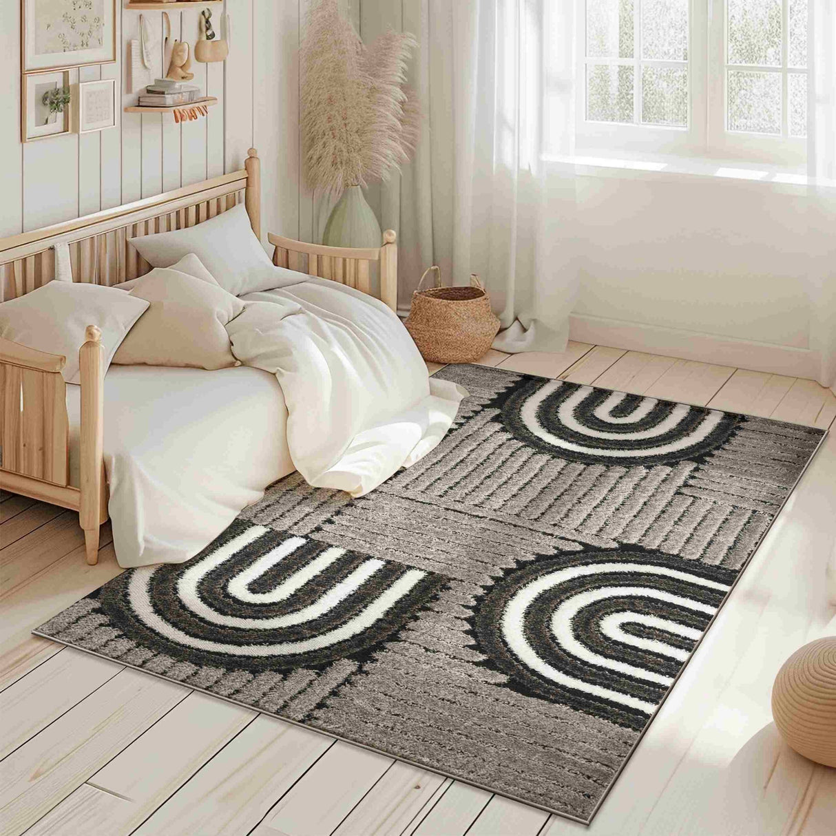 5d Shaggy Area Rug 6412