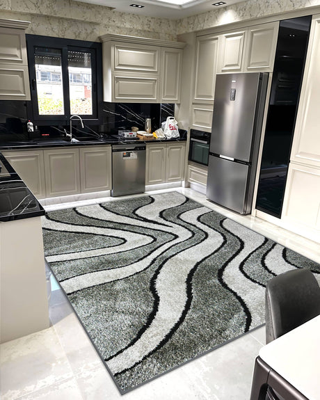 5d Shaggy Area Rug 6413