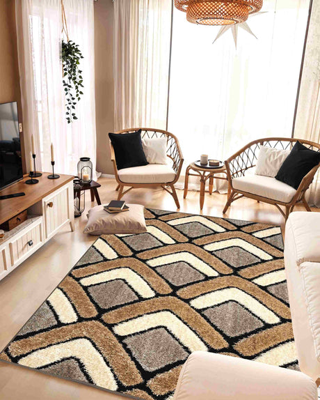 5d Shaggy Area Rug 6414