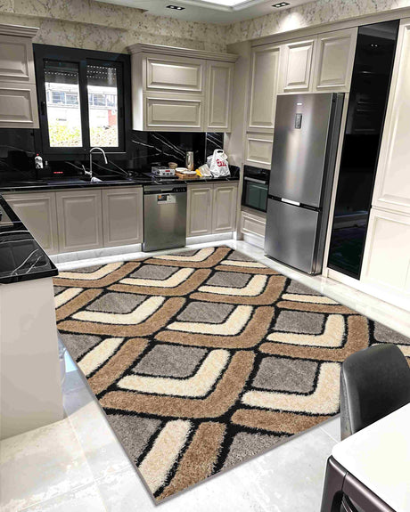 5d Shaggy Area Rug 6414