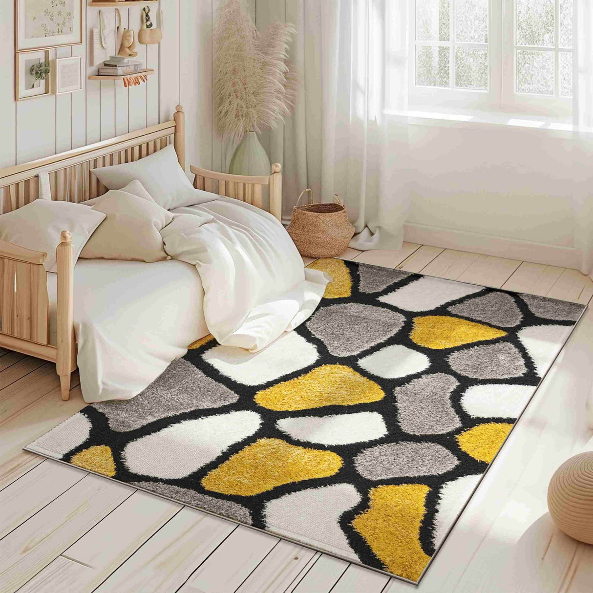 5d Shaggy Area Rug 6416