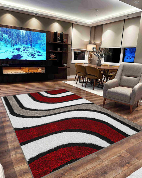 5d Shaggy Area Rug 6417