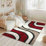 5d Shaggy Area Rug 6417