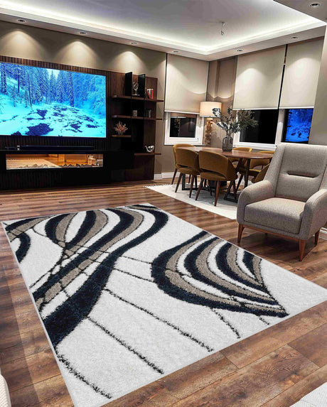 5d Shaggy Area Rug 6418