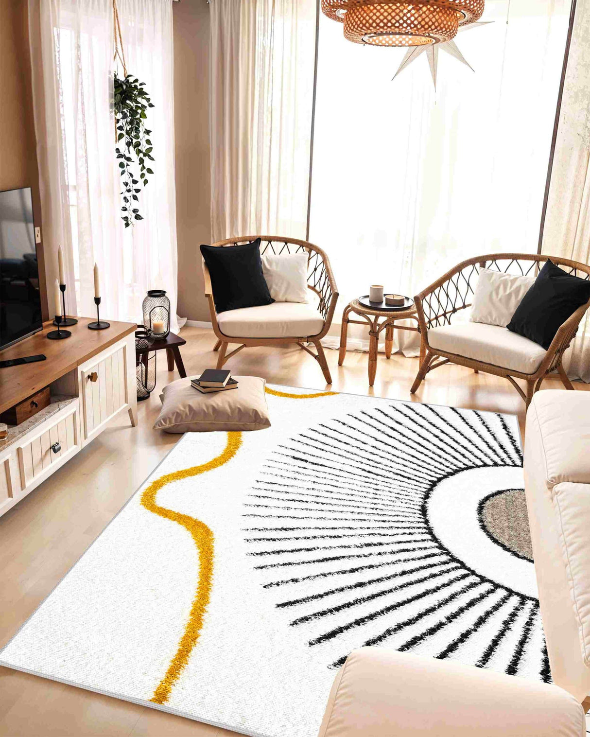 5d Shaggy Area Rug 6420