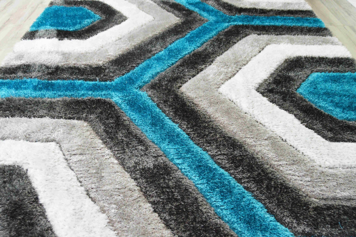 4d Shaggy Area Rug 6485