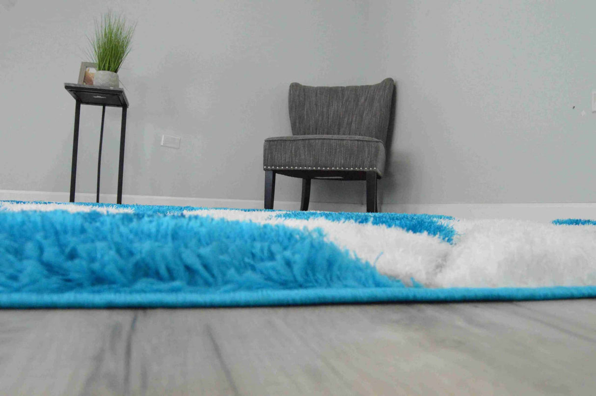 4d Shaggy Area Rug 6490