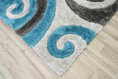 4d Shaggy Area Rug 6499