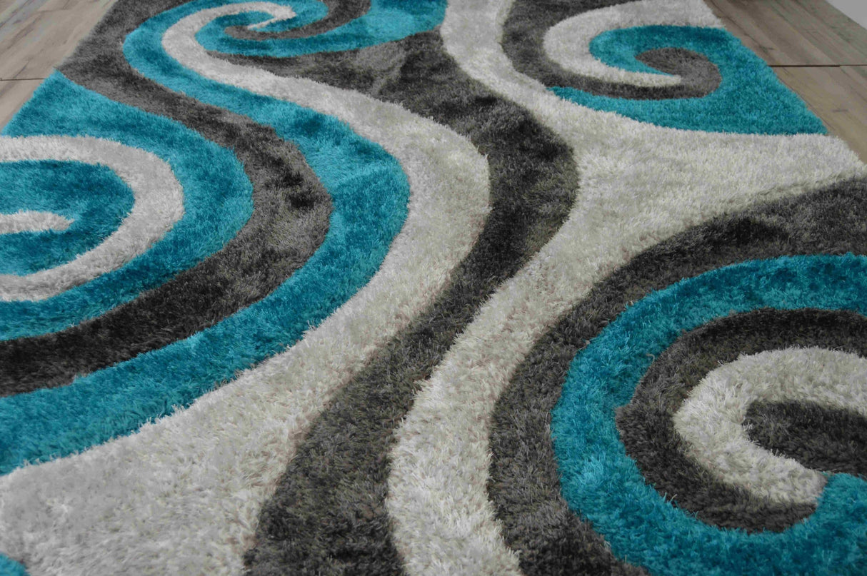 4d Shaggy Area Rug 6499