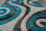 4d Shaggy Area Rug 6499