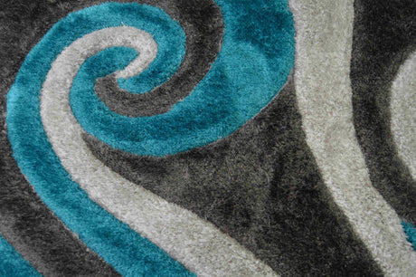 4d Shaggy Area Rug 6499