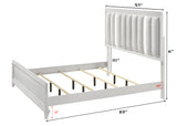 Cressida Bedroom Group White King bed