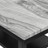 Marbel 5pk + Bench Counter Height