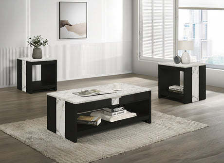 Rangley 3-Piece Cocktail Set-Black