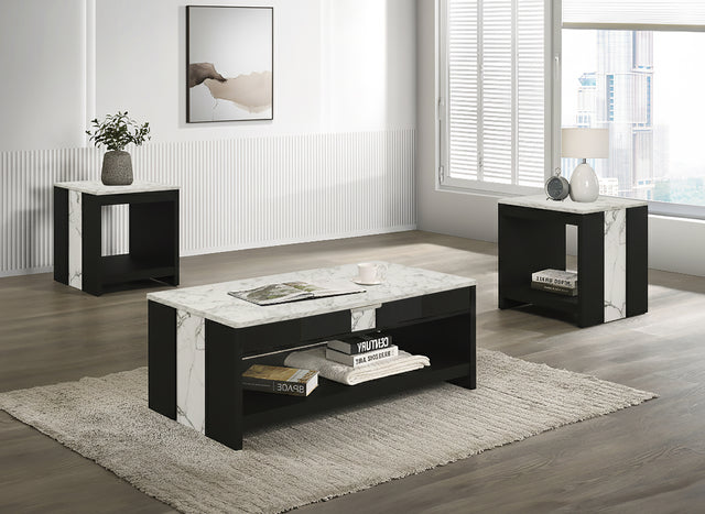 Rangley 3-Piece Cocktail Set-Black
