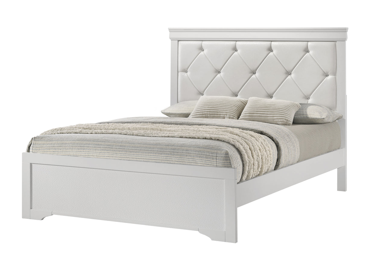 Amalia Bedroom Group - White Queen bed