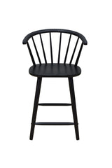 Janna Counter Height Stool-Black