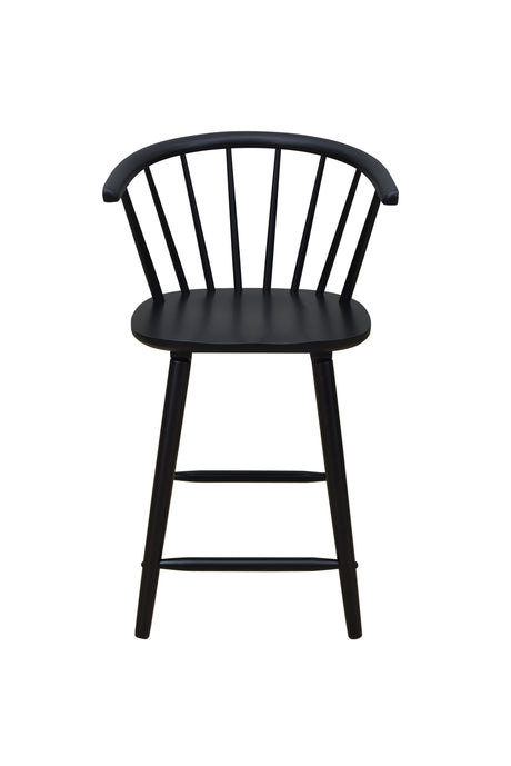 Janna Counter Height Stool-Black