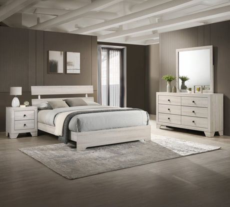 Atticus Bedroom Group White set