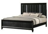 Cressida Bedroom Group Black King bed