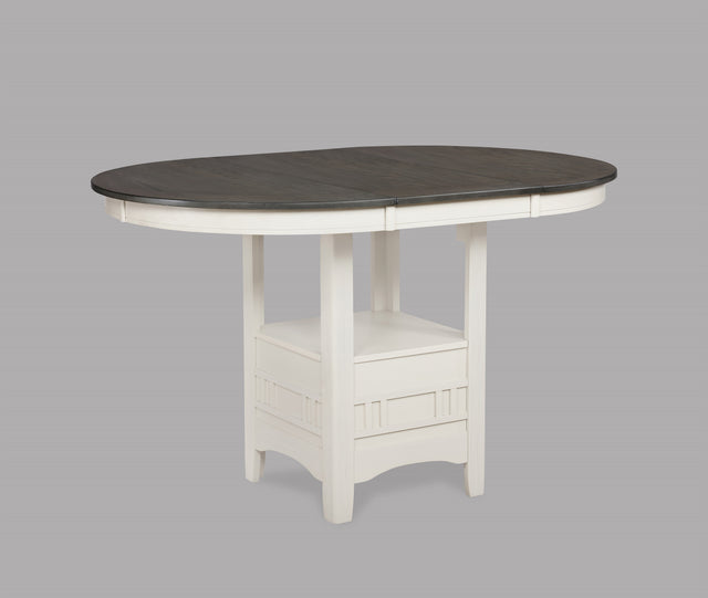 Hartwell Chalk/Grey Counter Height Table - Grey