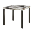 Vega Counter Height Table - Faux Marble