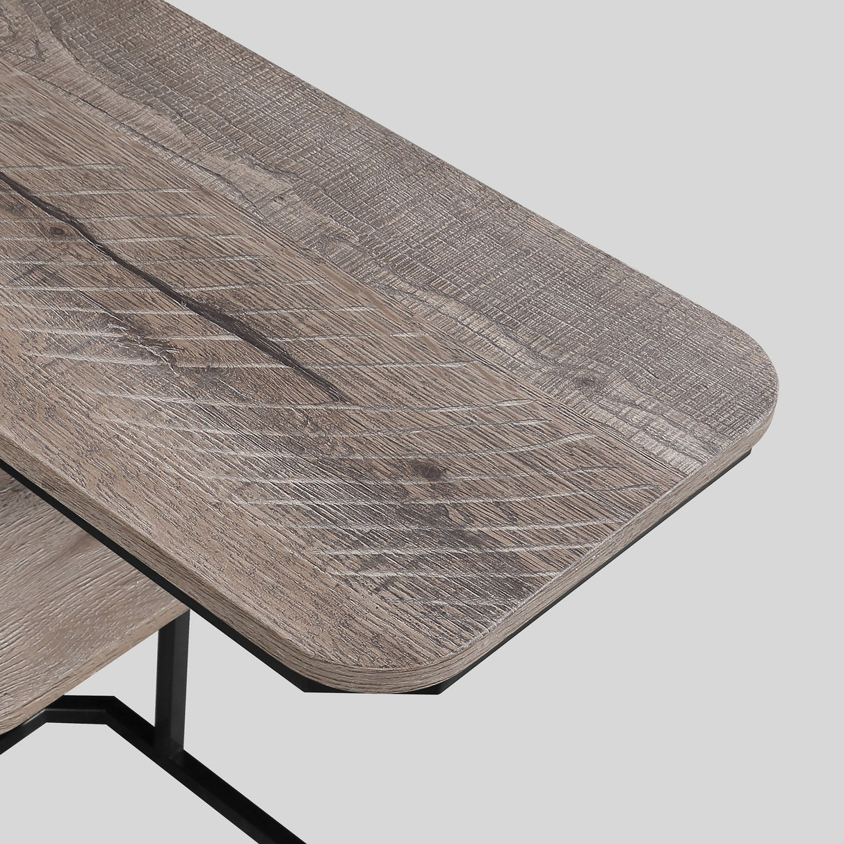 IDA WEATHERED GREY CHAIRSIDE TABLE
