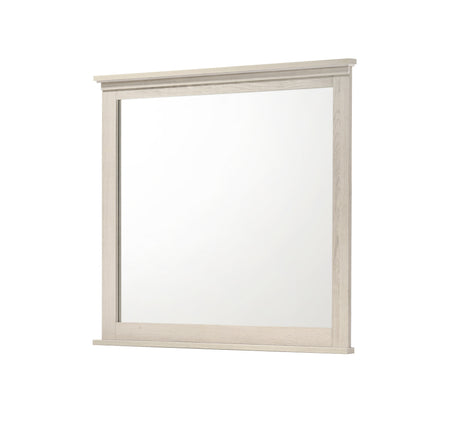 Carter Bedroom Group White mirror