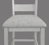 Lester 5-Piece Ct Height Table Set Driftwood