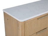 Kara Bedroom Set - Cerused Natural
