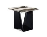 Adea 3pk Cocktail Set Brown Faux Marble